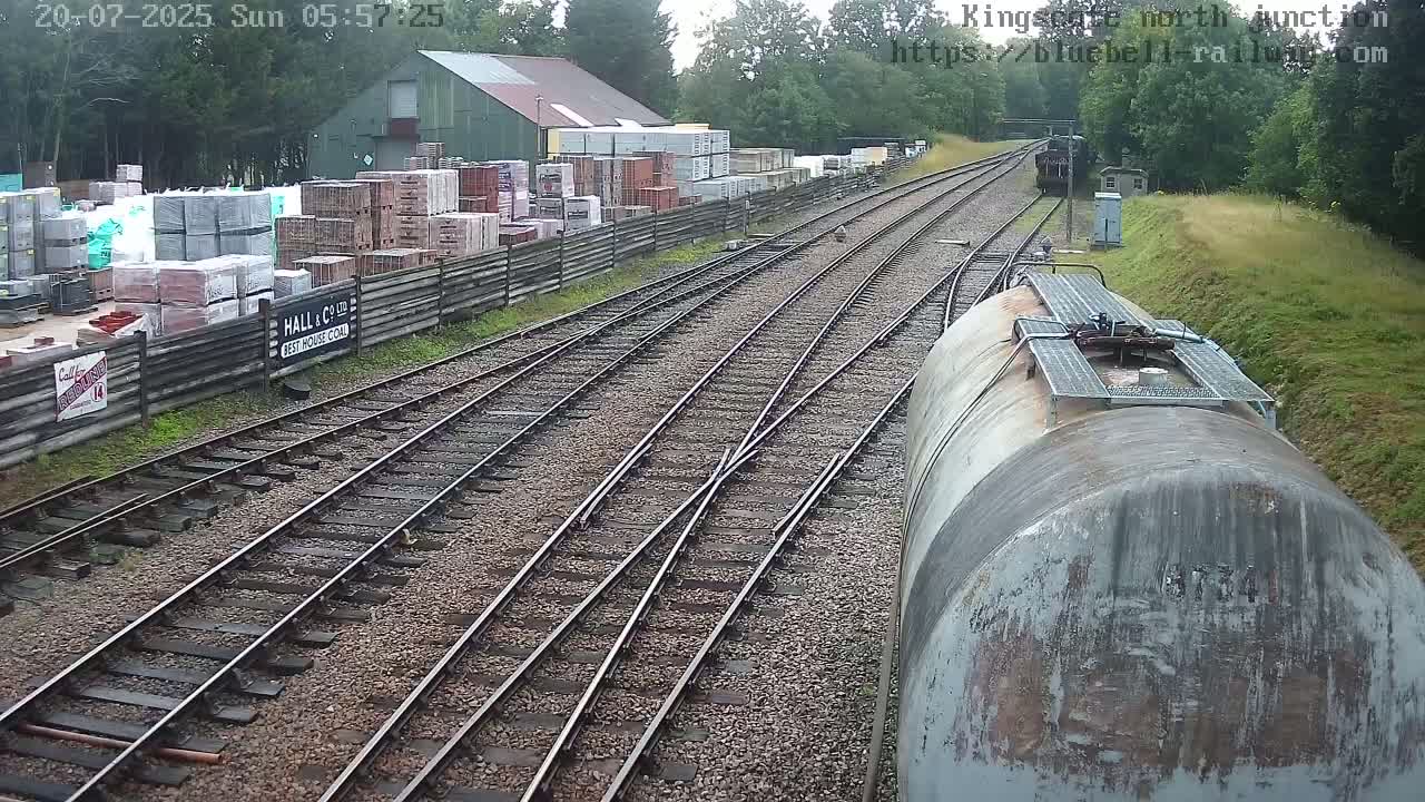 Kingscote Station , Bluebell Railway (North Junction) Live Cam - East Grinstead, Mid Sussex, West Sussex, South East, England, United Kingdom