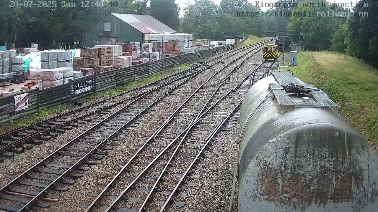 Kingscote Station , Bluebell Railway (North Junction) Live Cam - East Grinstead, Mid Sussex, West Sussex, South East, England, United Kingdom