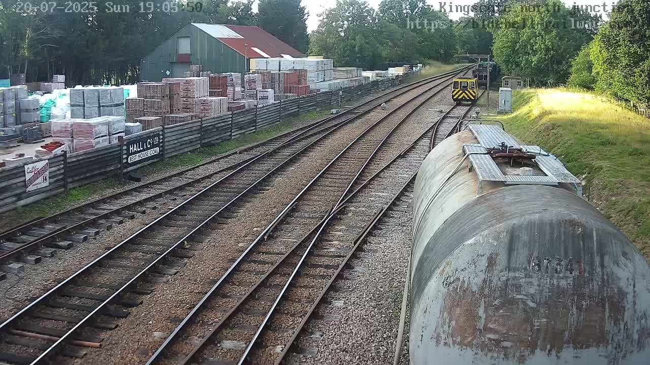 Kingscote Station , Bluebell Railway (North Junction) Live Cam - East Grinstead, Mid Sussex, West Sussex, South East, England, United Kingdom