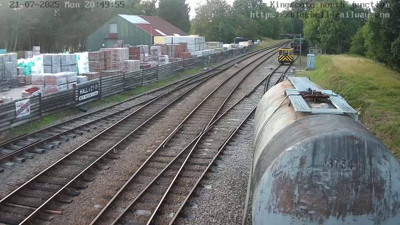 Kingscote Station , Bluebell Railway (North Junction) Live Cam - East Grinstead, Mid Sussex, West Sussex, South East, England, United Kingdom