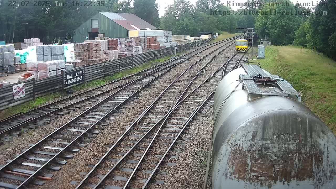 Kingscote Station , Bluebell Railway (North Junction) Live Cam - East Grinstead, Mid Sussex, West Sussex, South East, England, United Kingdom