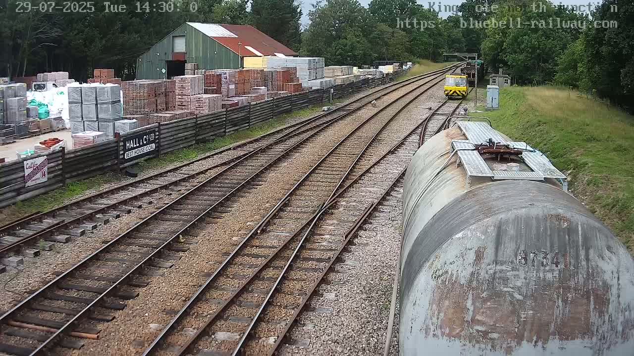 Kingscote Station , Bluebell Railway (North Junction) Live Cam - East Grinstead, Mid Sussex, West Sussex, South East, England, United Kingdom