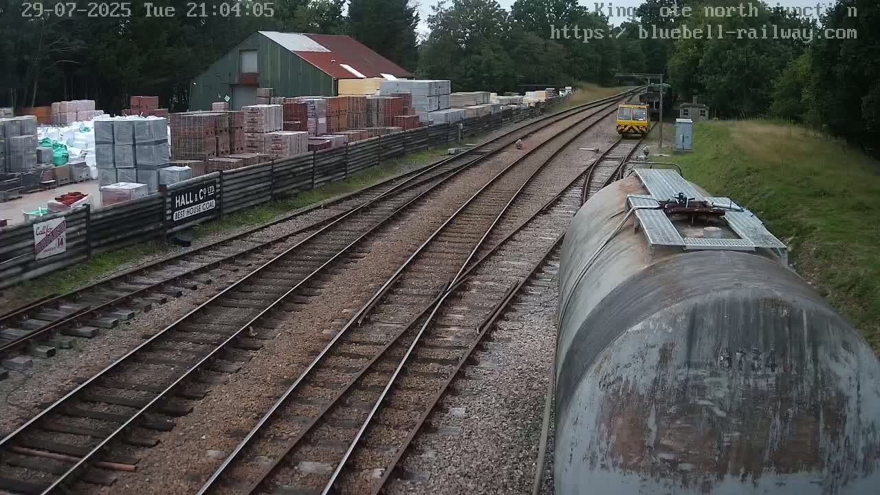 Kingscote Station , Bluebell Railway (North Junction) Live Cam - East Grinstead, Mid Sussex, West Sussex, South East, England, United Kingdom