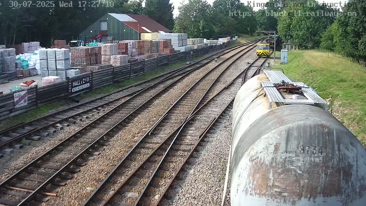 Kingscote Station , Bluebell Railway (North Junction) Live Cam - East Grinstead, Mid Sussex, West Sussex, South East, England, United Kingdom