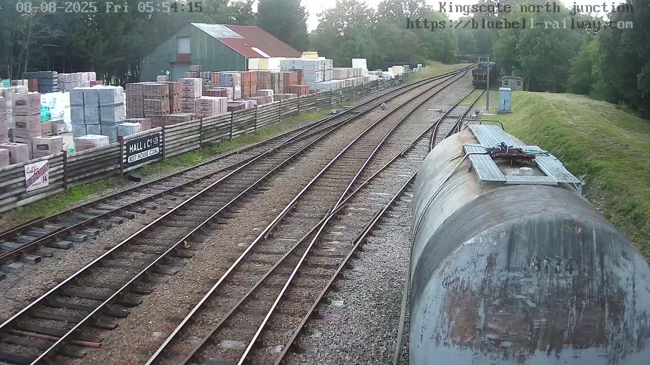 Kingscote Station , Bluebell Railway (North Junction) Live Cam - East Grinstead, Mid Sussex, West Sussex, South East, England, United Kingdom