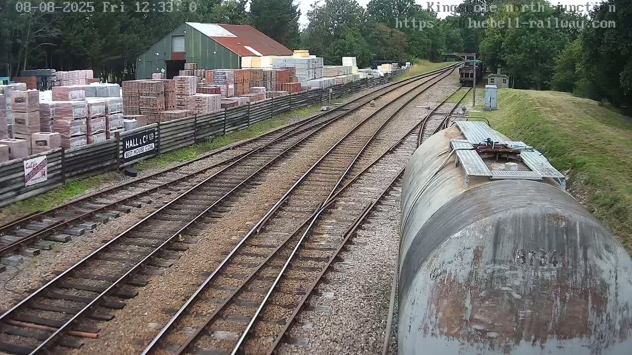 Kingscote Station , Bluebell Railway (North Junction) Live Cam - East Grinstead, Mid Sussex, West Sussex, South East, England, United Kingdom