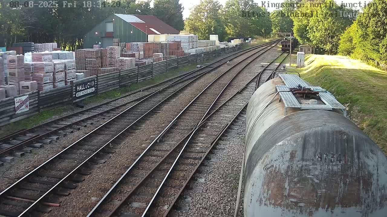 Kingscote Station , Bluebell Railway (North Junction) Live Cam - East Grinstead, Mid Sussex, West Sussex, South East, England, United Kingdom