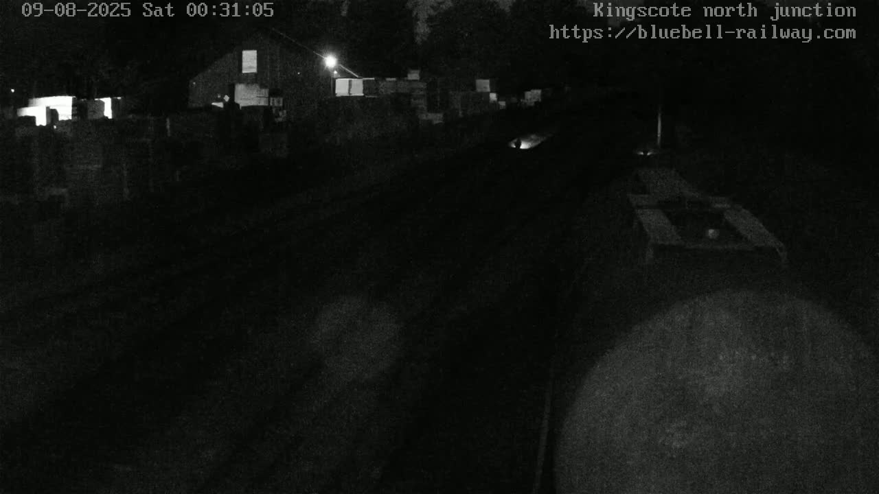 Kingscote Station , Bluebell Railway (North Junction) Live Cam - East Grinstead, Mid Sussex, West Sussex, South East, England, United Kingdom