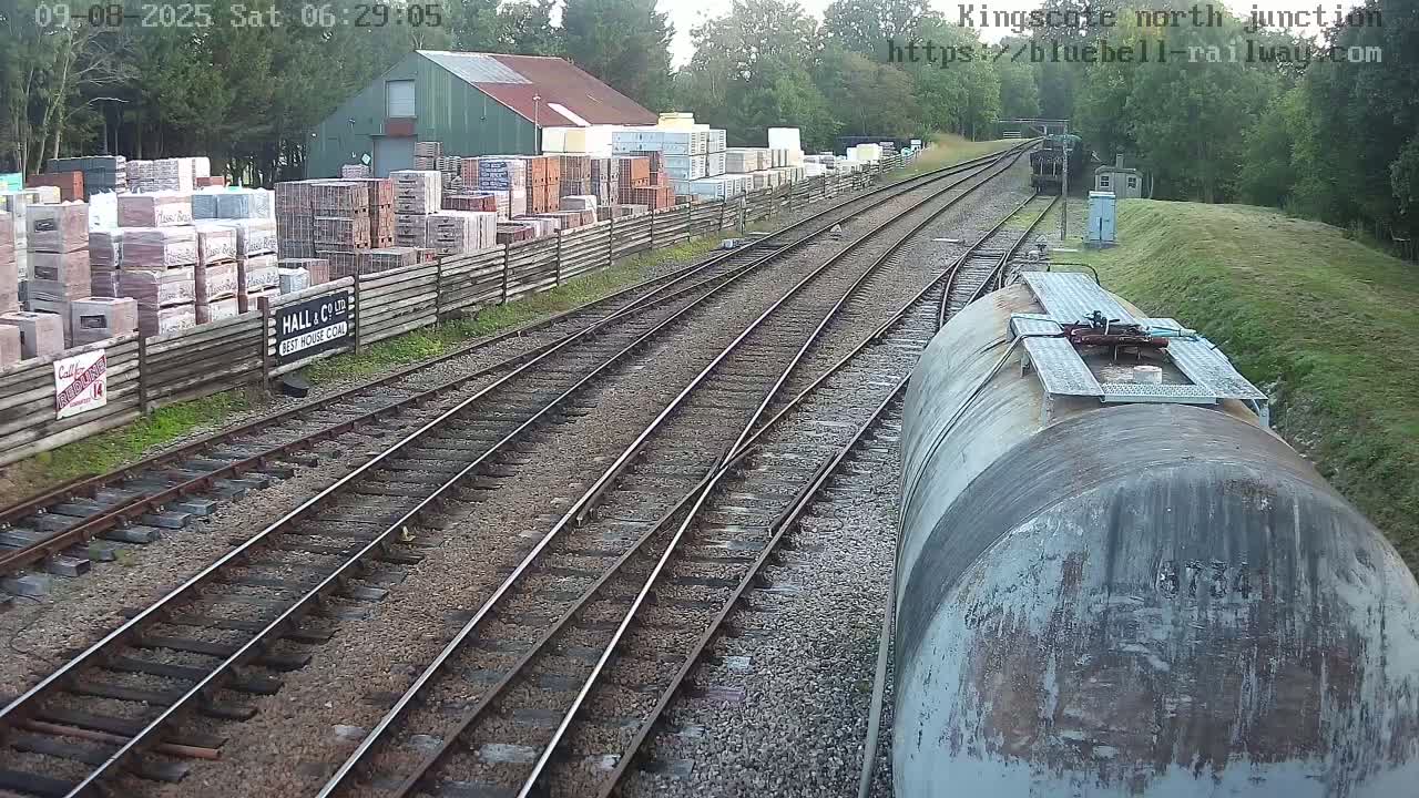 Kingscote Station , Bluebell Railway (North Junction) Live Cam - East Grinstead, Mid Sussex, West Sussex, South East, England, United Kingdom
