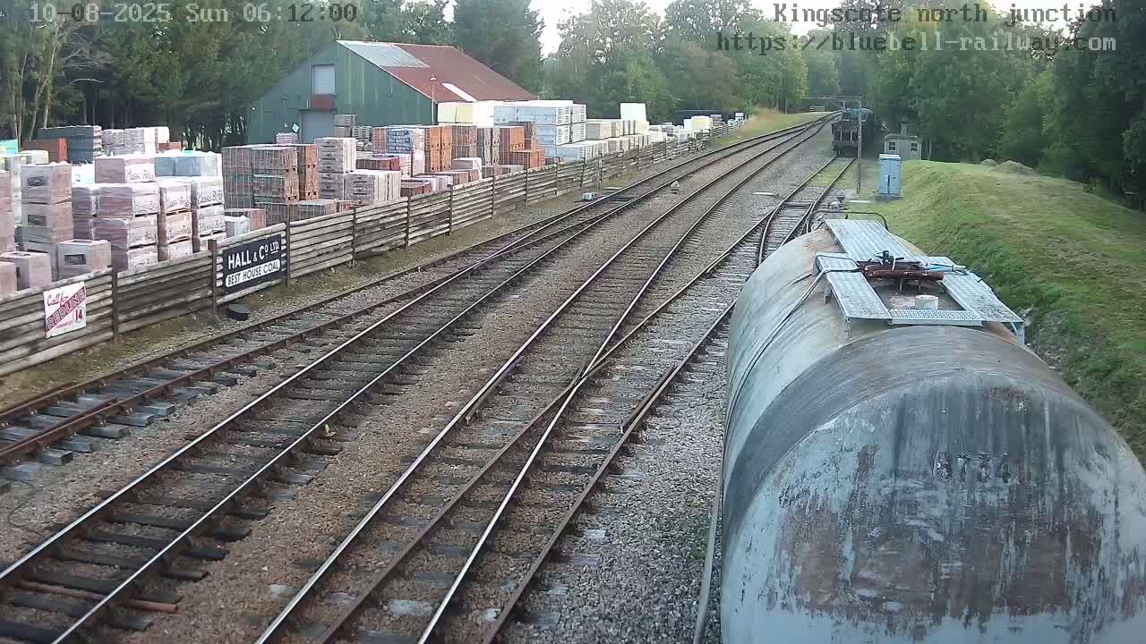 Kingscote Station , Bluebell Railway (North Junction) Live Cam - East Grinstead, Mid Sussex, West Sussex, South East, England, United Kingdom