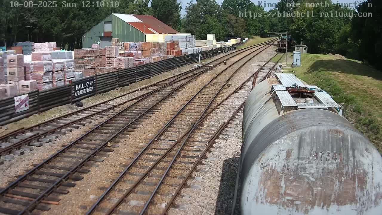 Kingscote Station , Bluebell Railway (North Junction) Live Cam - East Grinstead, Mid Sussex, West Sussex, South East, England, United Kingdom
