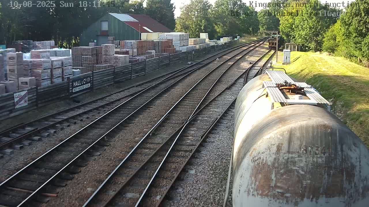 Kingscote Station , Bluebell Railway (North Junction) Live Cam - East Grinstead, Mid Sussex, West Sussex, South East, England, United Kingdom