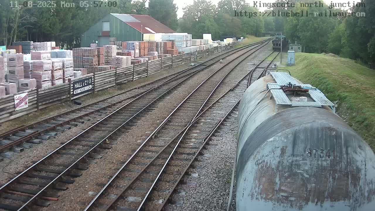 Kingscote Station , Bluebell Railway (North Junction) Live Cam - East Grinstead, Mid Sussex, West Sussex, South East, England, United Kingdom