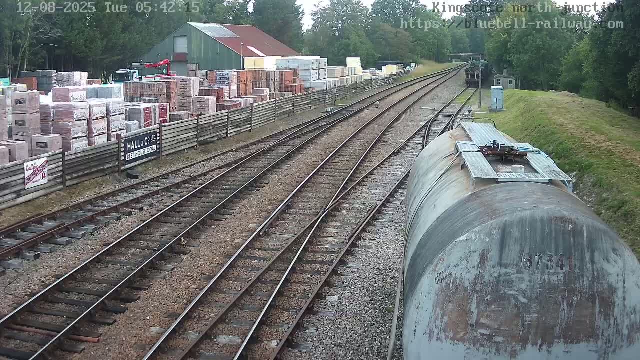 Kingscote Station , Bluebell Railway (North Junction) Live Cam - East Grinstead, Mid Sussex, West Sussex, South East, England, United Kingdom