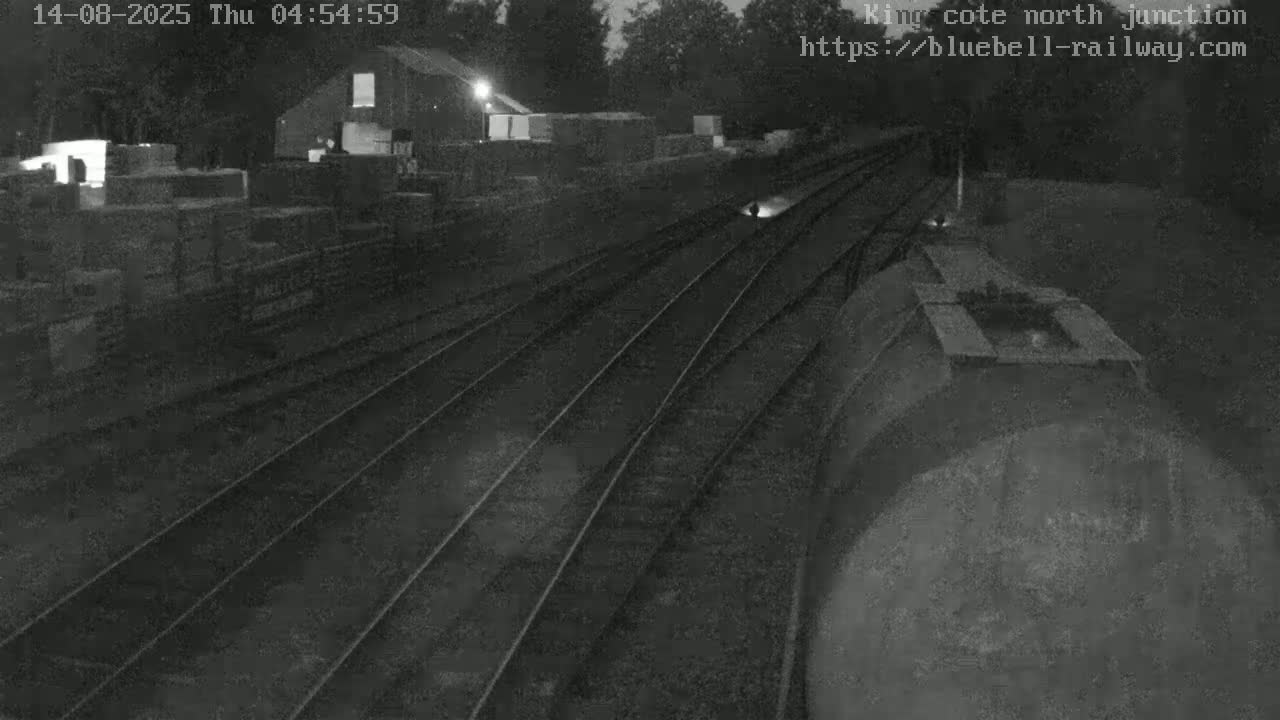 Kingscote Station , Bluebell Railway (North Junction) Live Cam - East Grinstead, Mid Sussex, West Sussex, South East, England, United Kingdom