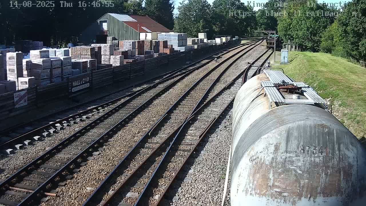 Kingscote Station , Bluebell Railway (North Junction) Live Cam - East Grinstead, Mid Sussex, West Sussex, South East, England, United Kingdom