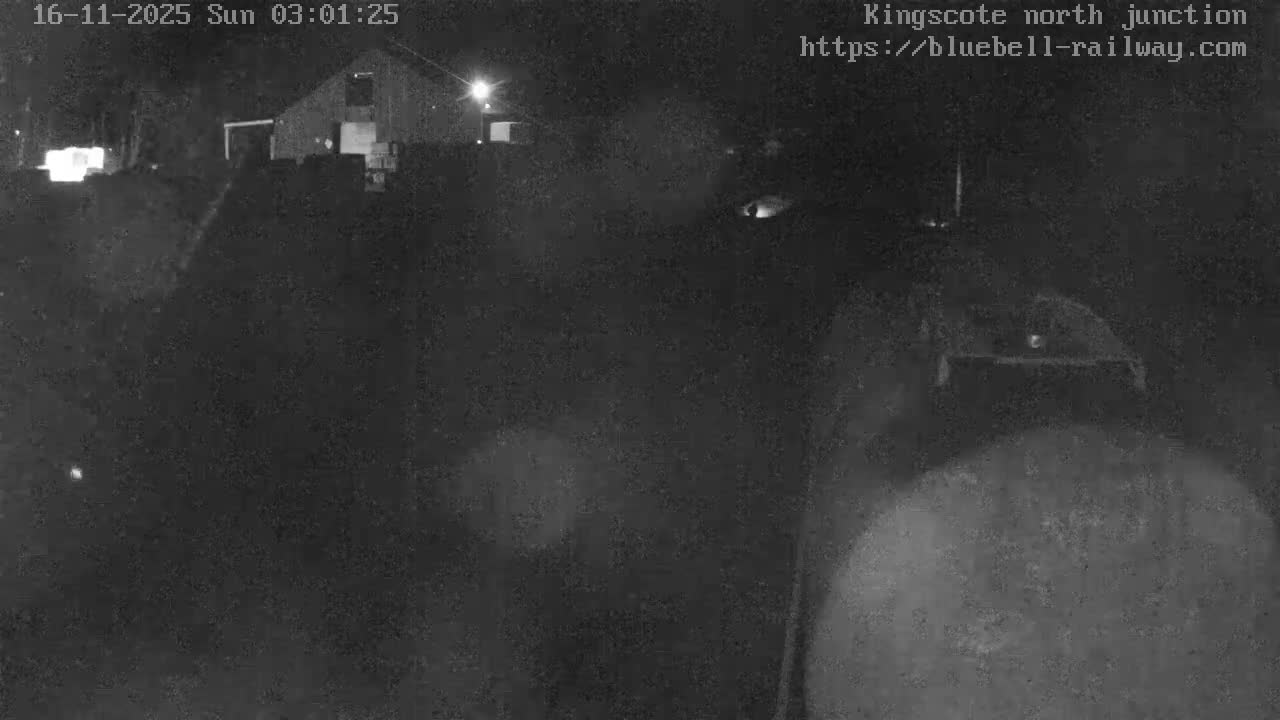 Kingscote Station , Bluebell Railway (North Junction) Live Cam - East Grinstead, Mid Sussex, West Sussex, South East, England, United Kingdom