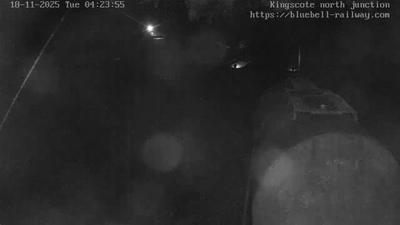 Kingscote Station , Bluebell Railway (North Junction) Live Cam - East Grinstead, Mid Sussex, West Sussex, South East, England, United Kingdom