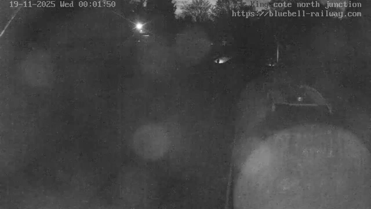 Kingscote Station , Bluebell Railway (North Junction) Live Cam - East Grinstead, Mid Sussex, West Sussex, South East, England, United Kingdom