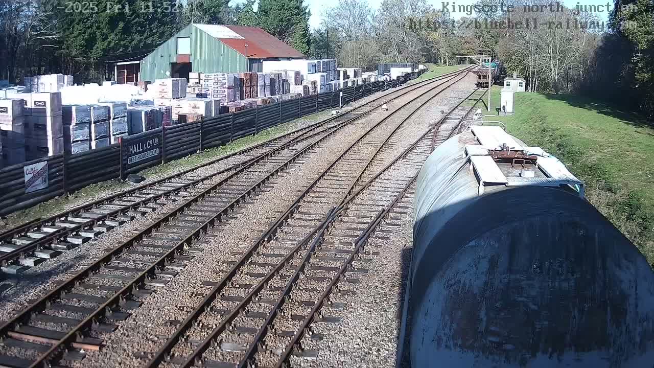 Kingscote Station , Bluebell Railway (North Junction) Live Cam - East Grinstead, Mid Sussex, West Sussex, South East, England, United Kingdom
