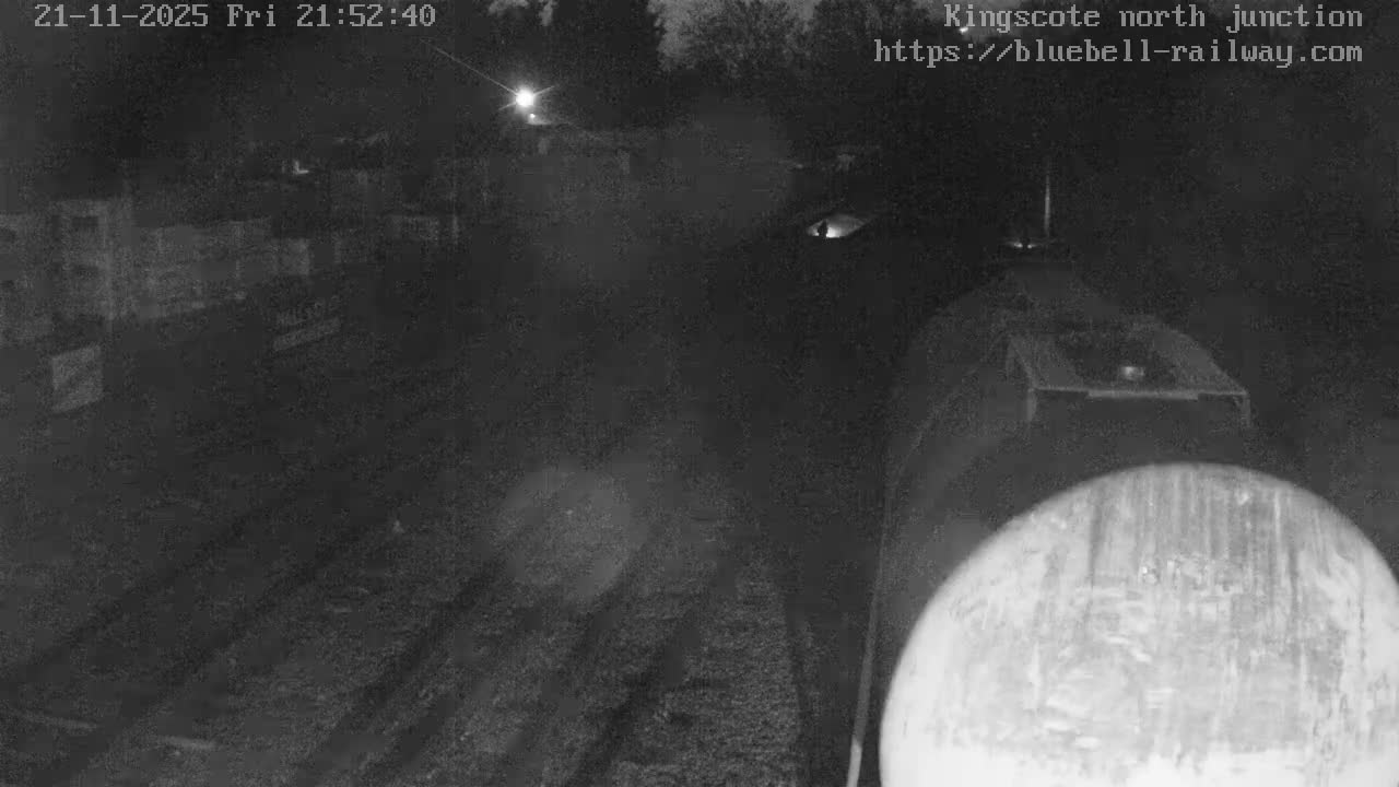 Kingscote Station , Bluebell Railway (North Junction) Live Cam - East Grinstead, Mid Sussex, West Sussex, South East, England, United Kingdom