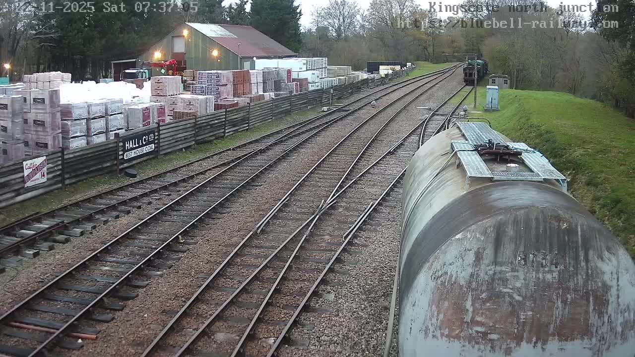Kingscote Station , Bluebell Railway (North Junction) Live Cam - East Grinstead, Mid Sussex, West Sussex, South East, England, United Kingdom