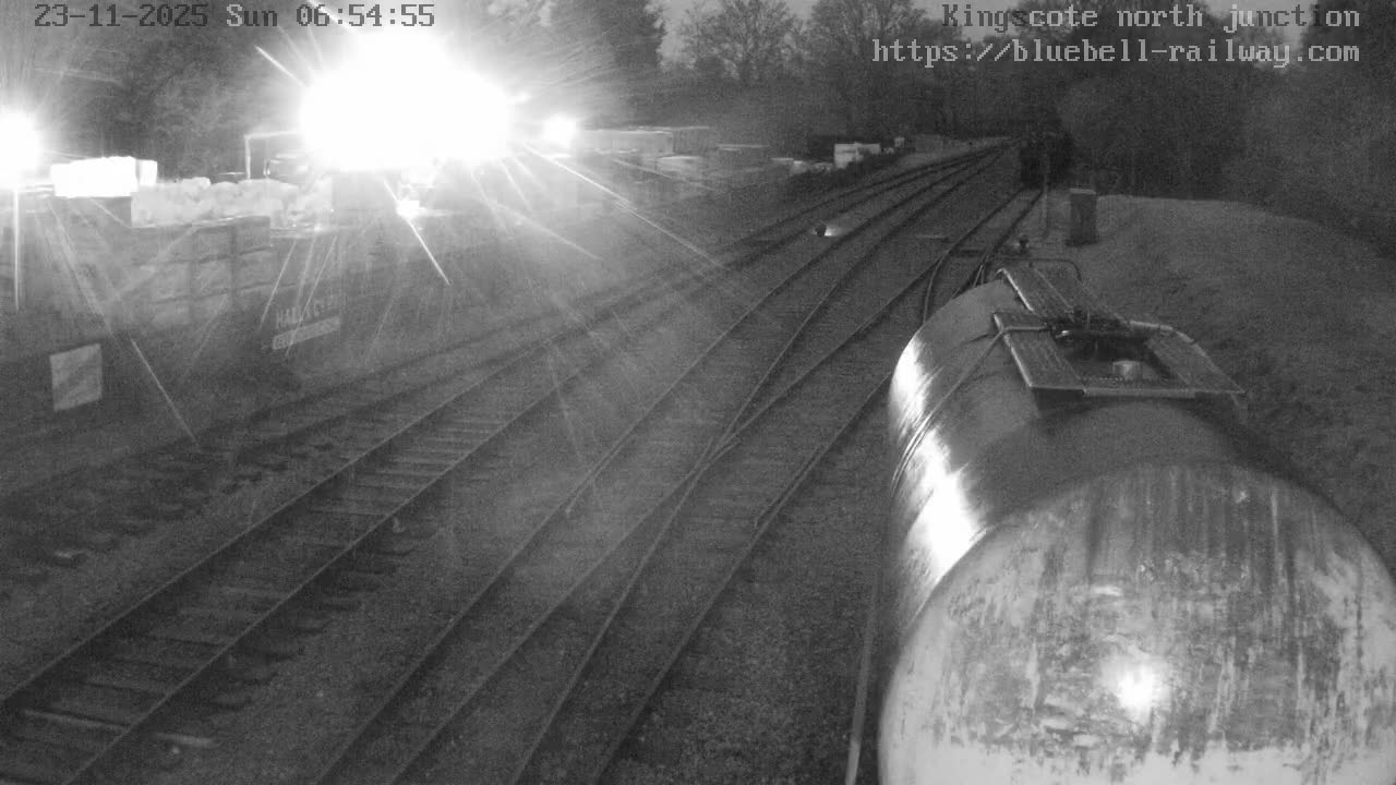 Kingscote Station , Bluebell Railway (North Junction) Live Cam - East Grinstead, Mid Sussex, West Sussex, South East, England, United Kingdom