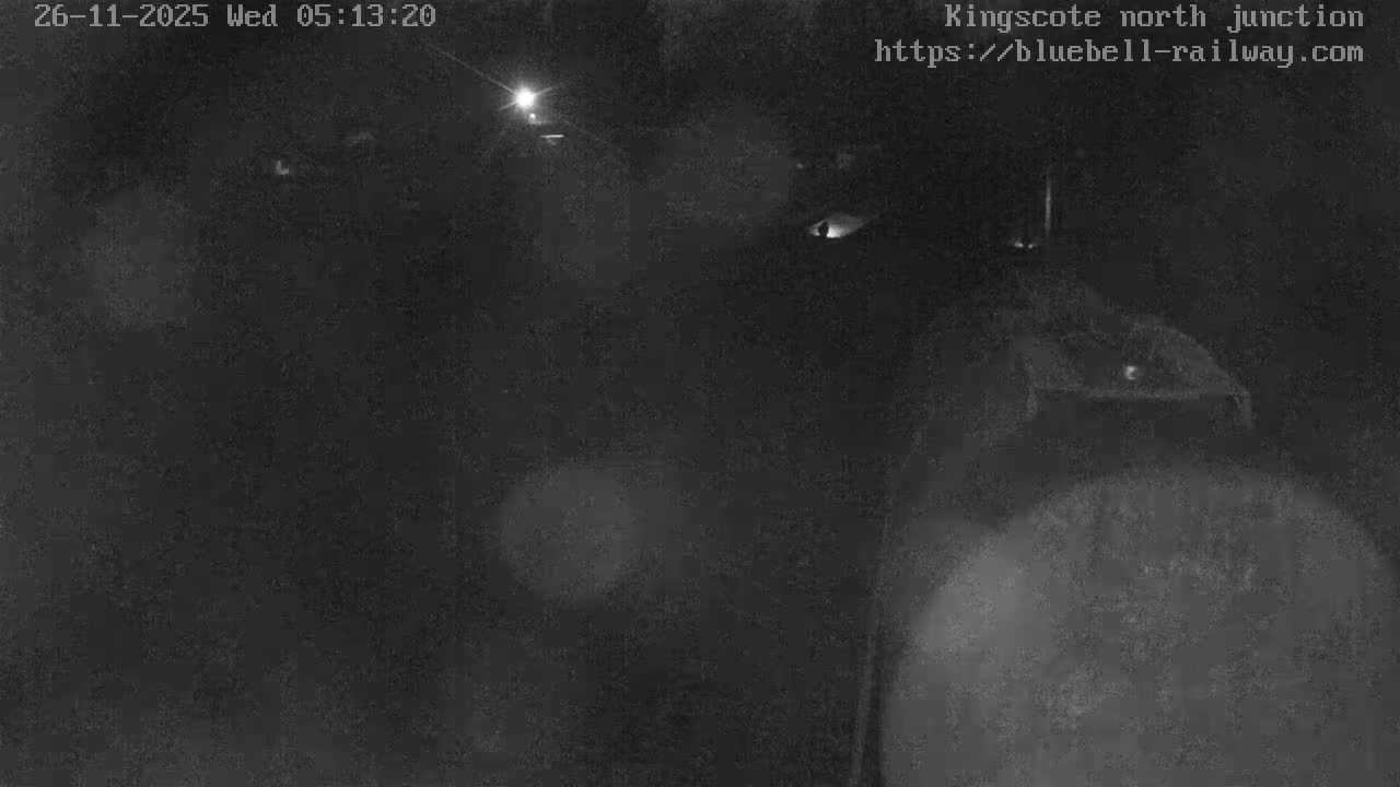 Kingscote Station , Bluebell Railway (North Junction) Live Cam - East Grinstead, Mid Sussex, West Sussex, South East, England, United Kingdom