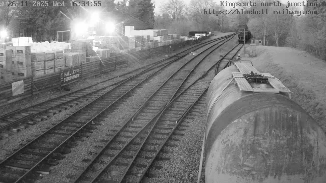 Kingscote Station , Bluebell Railway (North Junction) Live Cam - East Grinstead, Mid Sussex, West Sussex, South East, England, United Kingdom