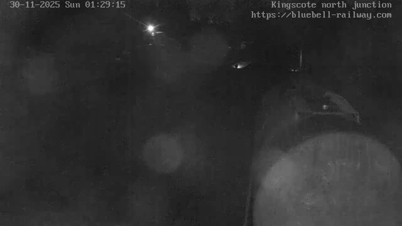 Kingscote Station , Bluebell Railway (North Junction) Live Cam - East Grinstead, Mid Sussex, West Sussex, South East, England, United Kingdom