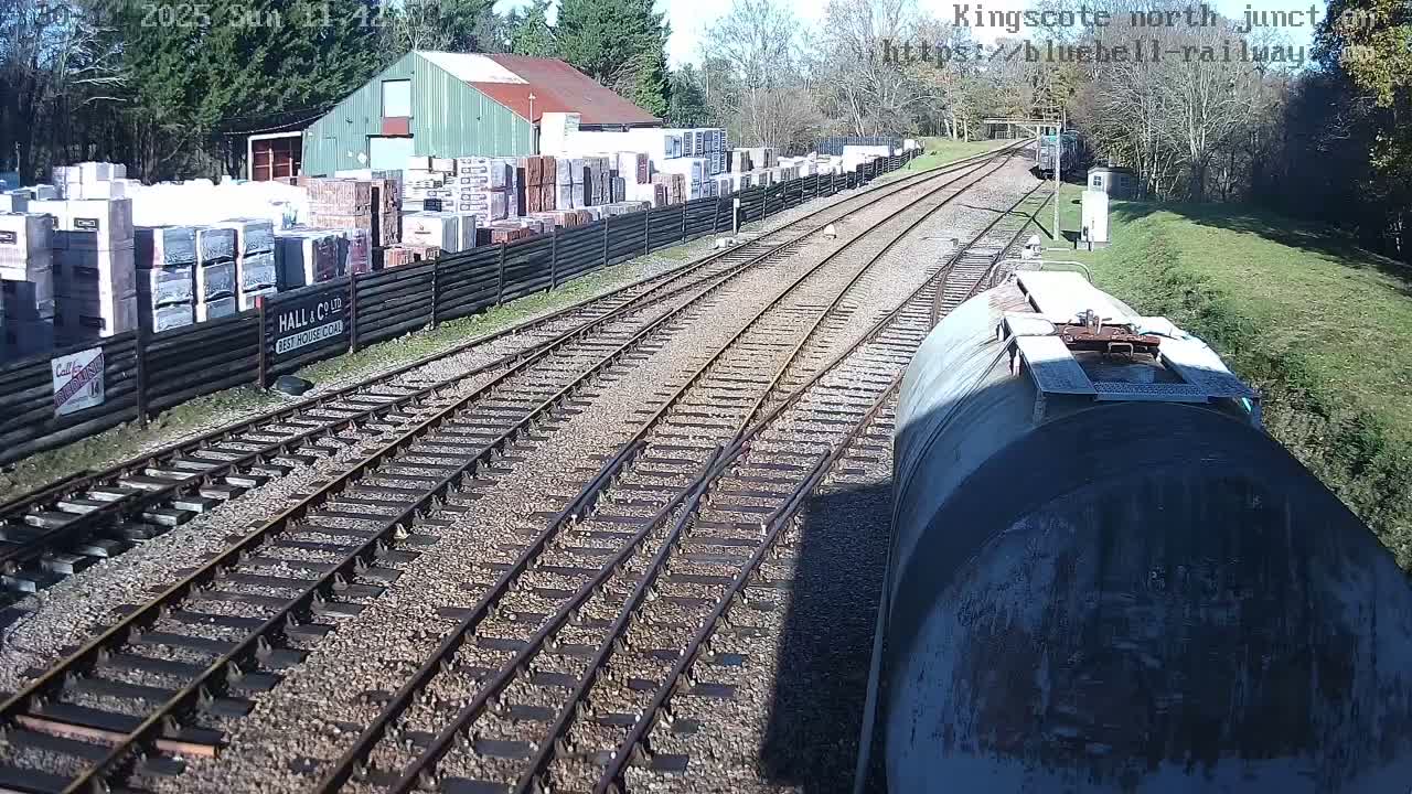 Kingscote Station , Bluebell Railway (North Junction) Live Cam - East Grinstead, Mid Sussex, West Sussex, South East, England, United Kingdom