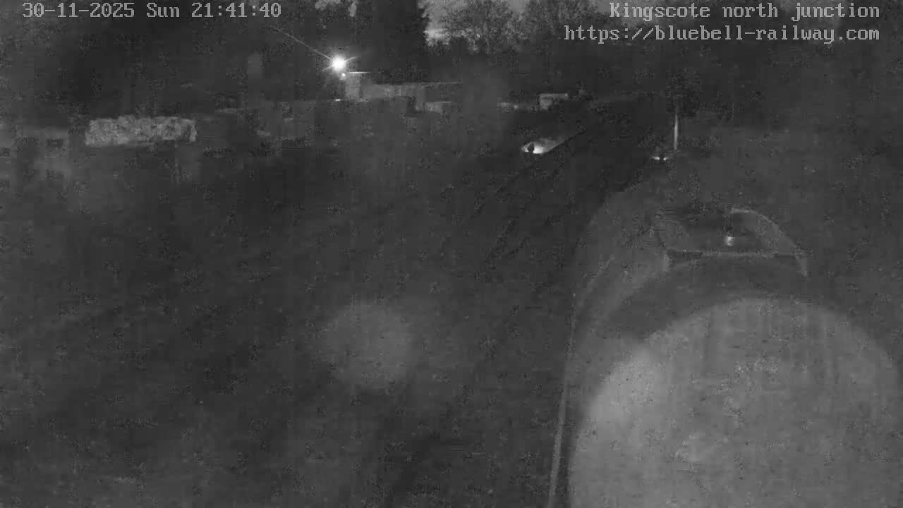 Kingscote Station , Bluebell Railway (North Junction) Live Cam - East Grinstead, Mid Sussex, West Sussex, South East, England, United Kingdom