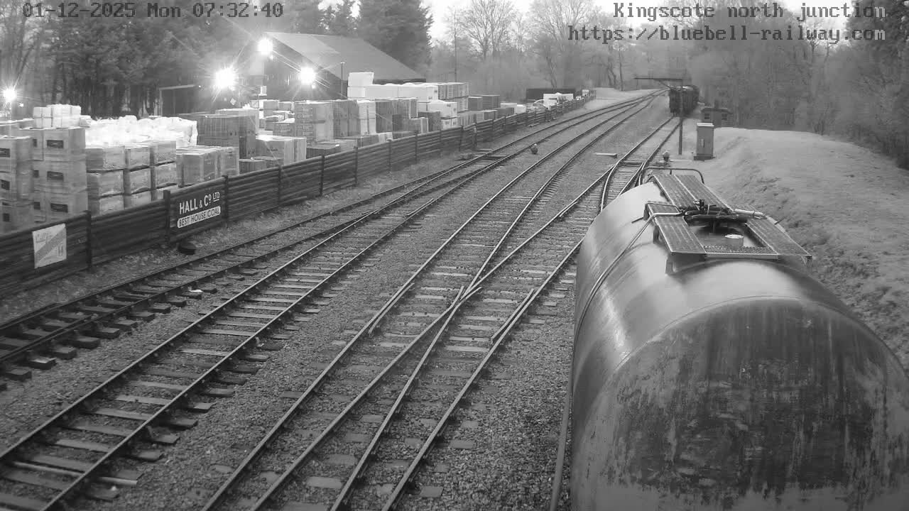 Kingscote Station , Bluebell Railway (North Junction) Live Cam - East Grinstead, Mid Sussex, West Sussex, South East, England, United Kingdom