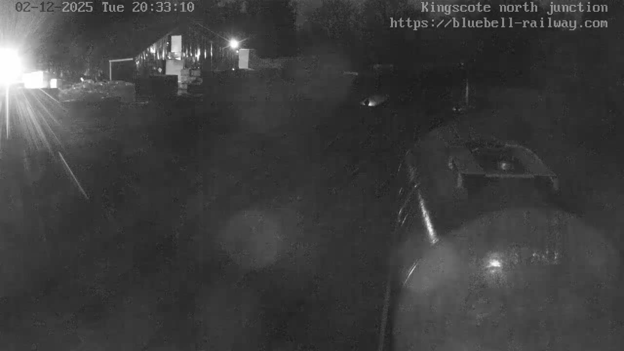 Kingscote Station , Bluebell Railway (North Junction) Live Cam - East Grinstead, Mid Sussex, West Sussex, South East, England, United Kingdom