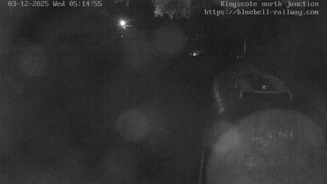 Kingscote Station , Bluebell Railway (North Junction) Live Cam - East Grinstead, Mid Sussex, West Sussex, South East, England, United Kingdom