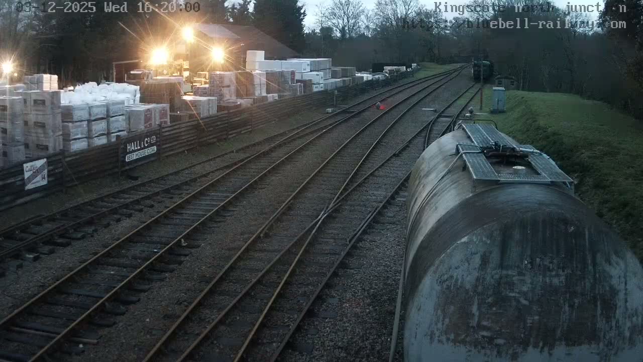 Kingscote Station , Bluebell Railway (North Junction) Live Cam - East Grinstead, Mid Sussex, West Sussex, South East, England, United Kingdom