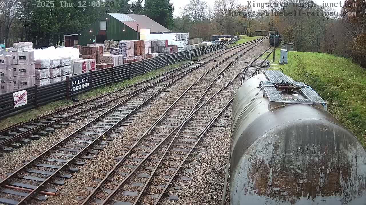 Kingscote Station , Bluebell Railway (North Junction) Live Cam - East Grinstead, Mid Sussex, West Sussex, South East, England, United Kingdom