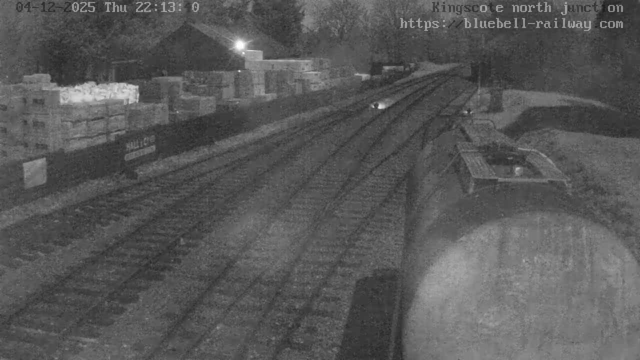 Kingscote Station , Bluebell Railway (North Junction) Live Cam - East Grinstead, Mid Sussex, West Sussex, South East, England, United Kingdom