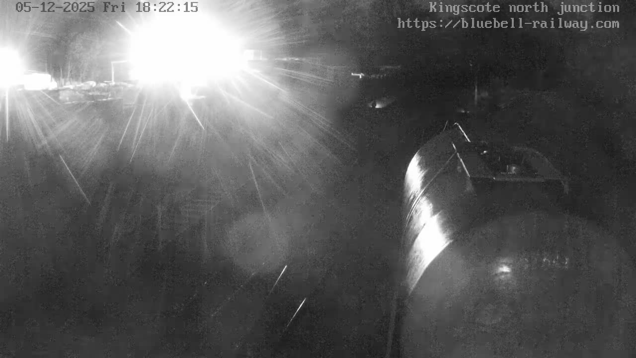 Kingscote Station , Bluebell Railway (North Junction) Live Cam - East Grinstead, Mid Sussex, West Sussex, South East, England, United Kingdom