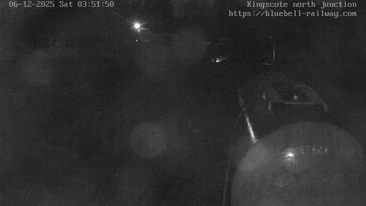 Kingscote Station , Bluebell Railway (North Junction) Live Cam - East Grinstead, Mid Sussex, West Sussex, South East, England, United Kingdom