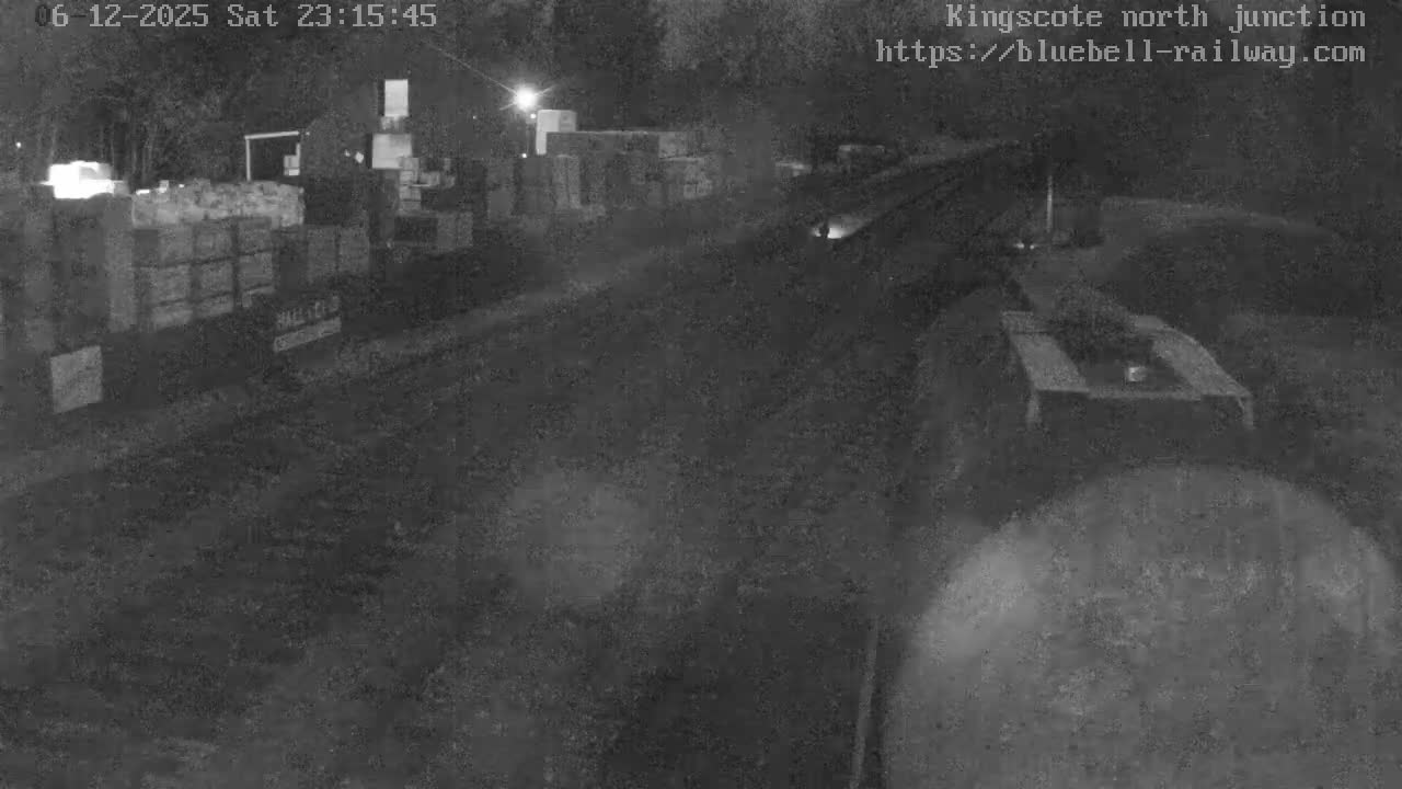Kingscote Station , Bluebell Railway (North Junction) Live Cam - East Grinstead, Mid Sussex, West Sussex, South East, England, United Kingdom