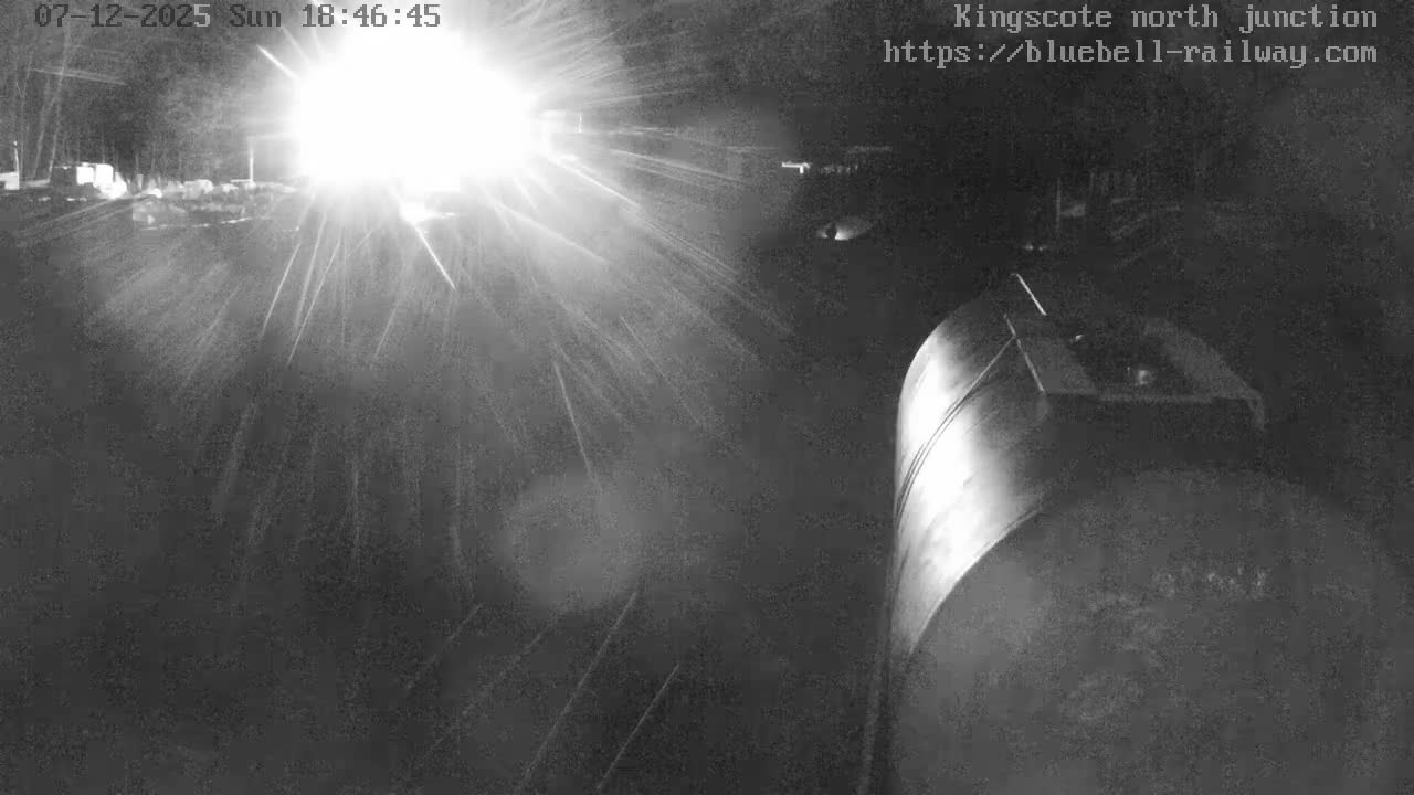 Kingscote Station , Bluebell Railway (North Junction) Live Cam - East Grinstead, Mid Sussex, West Sussex, South East, England, United Kingdom