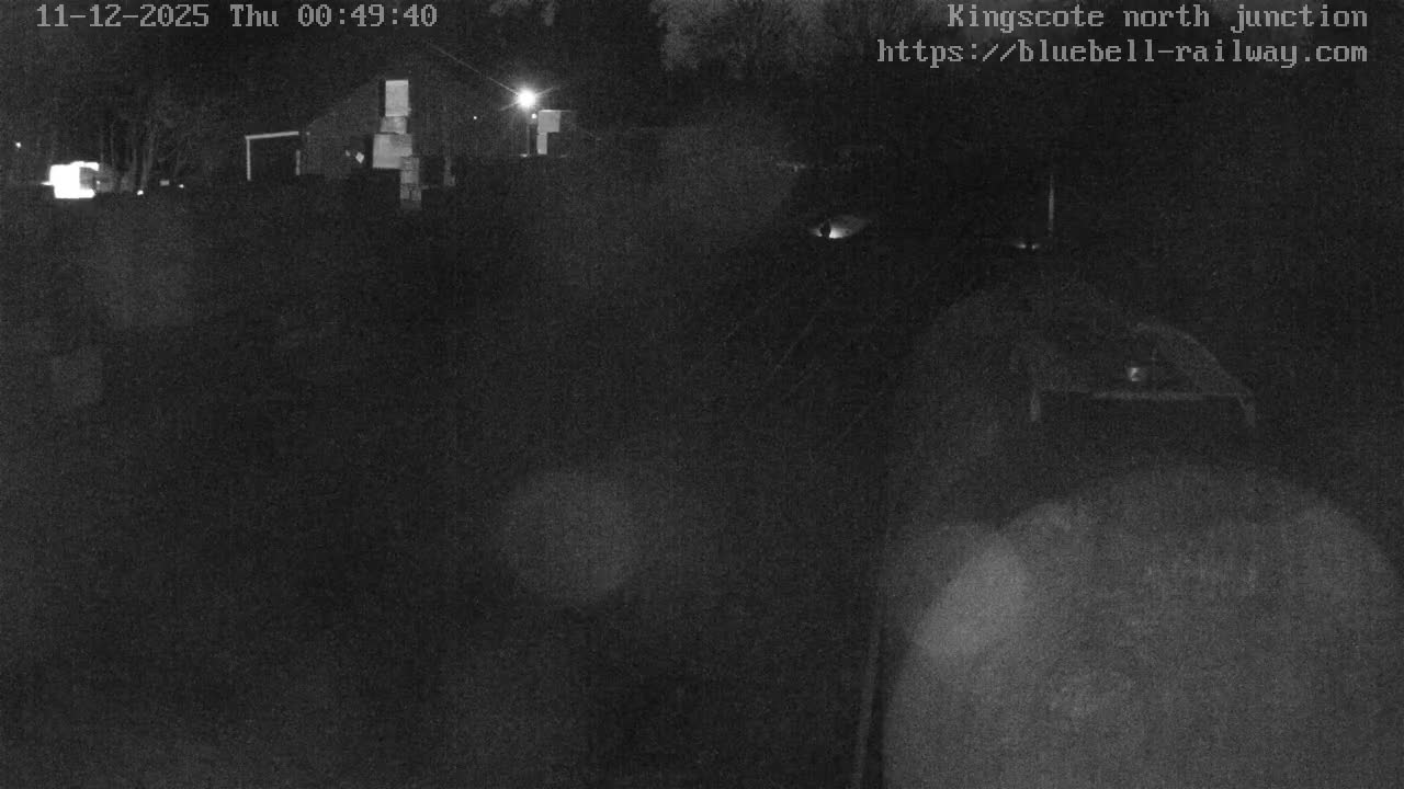 Kingscote Station , Bluebell Railway (North Junction) Live Cam - East Grinstead, Mid Sussex, West Sussex, South East, England, United Kingdom