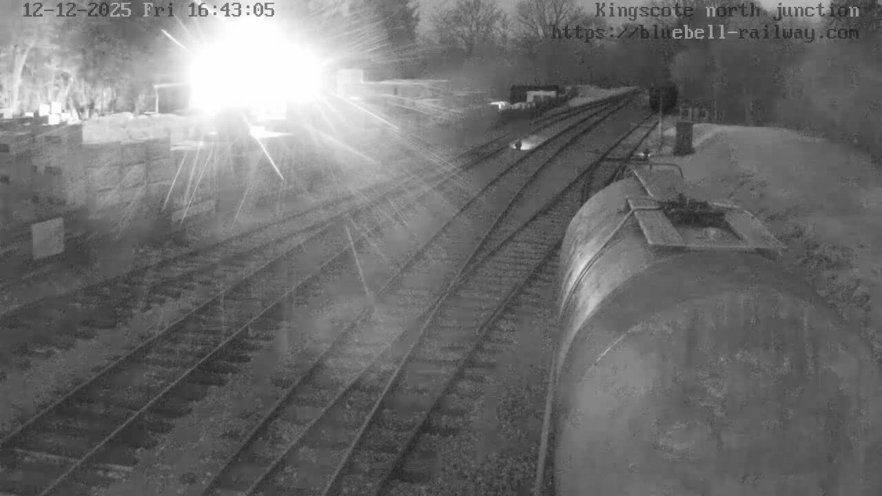 Kingscote Station , Bluebell Railway (North Junction) Live Cam - East Grinstead, Mid Sussex, West Sussex, South East, England, United Kingdom