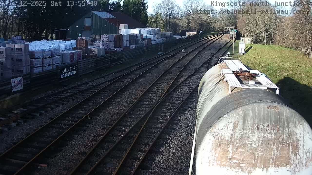Kingscote Station , Bluebell Railway (North Junction) Live Cam - East Grinstead, Mid Sussex, West Sussex, South East, England, United Kingdom