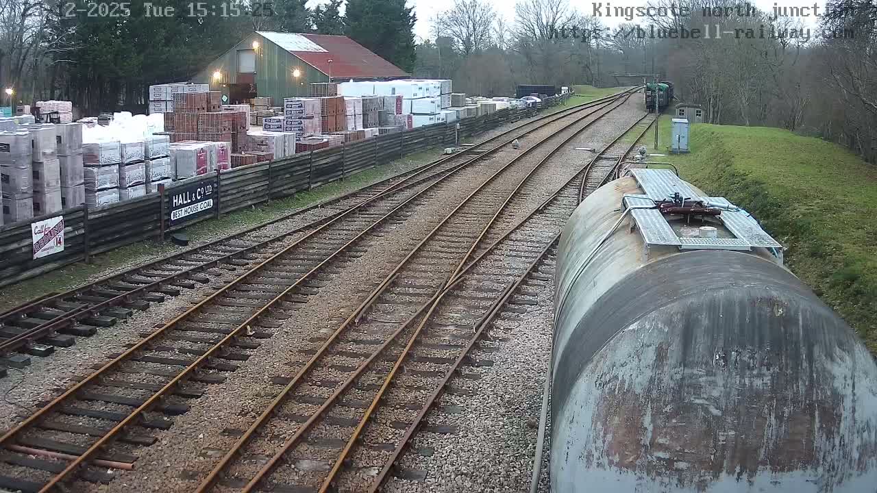 Kingscote Station , Bluebell Railway (North Junction) Live Cam - East Grinstead, Mid Sussex, West Sussex, South East, England, United Kingdom