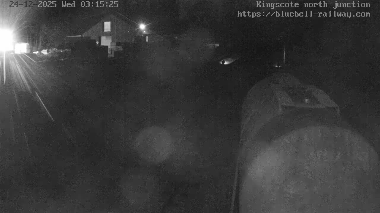 Kingscote Station , Bluebell Railway (North Junction) Live Cam - East Grinstead, Mid Sussex, West Sussex, South East, England, United Kingdom