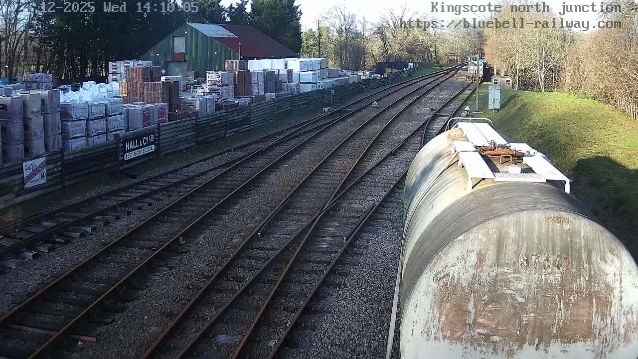 Kingscote Station , Bluebell Railway (North Junction) Live Cam - East Grinstead, Mid Sussex, West Sussex, South East, England, United Kingdom