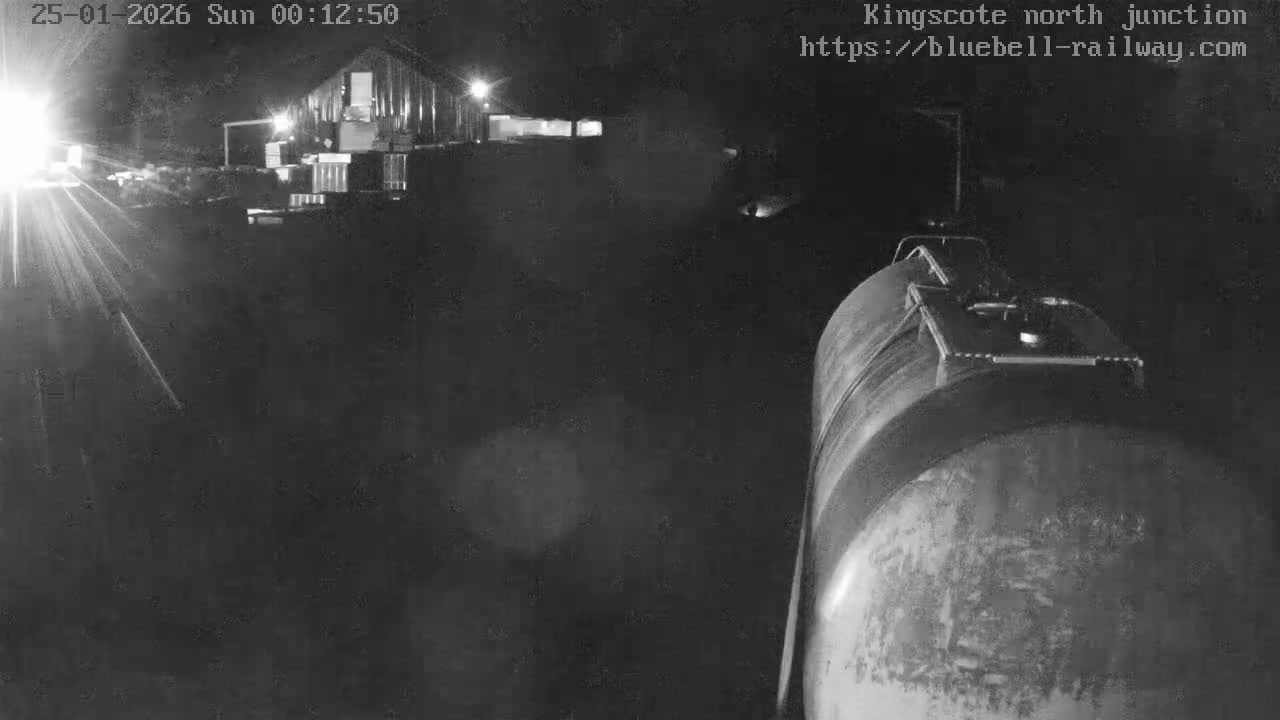 Kingscote Station , Bluebell Railway (North Junction) Live Cam - East Grinstead, Mid Sussex, West Sussex, South East, England, United Kingdom