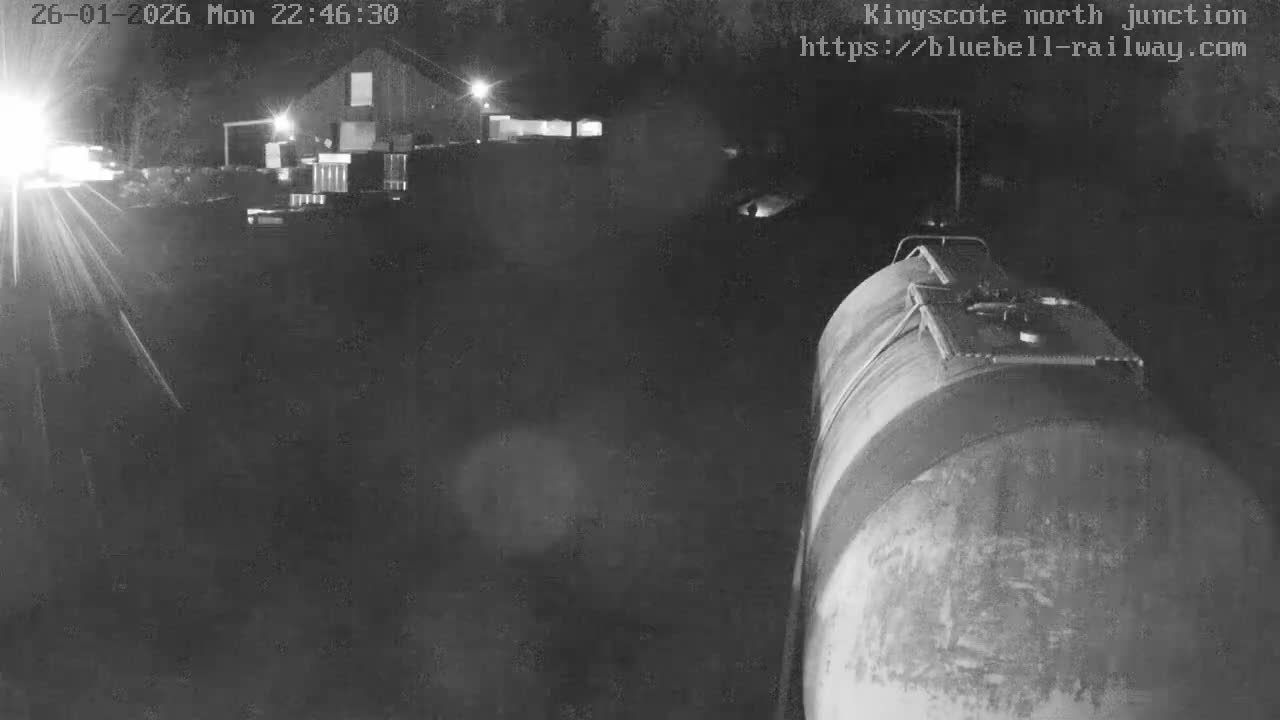Kingscote Station , Bluebell Railway (North Junction) Live Cam - East Grinstead, Mid Sussex, West Sussex, South East, England, United Kingdom